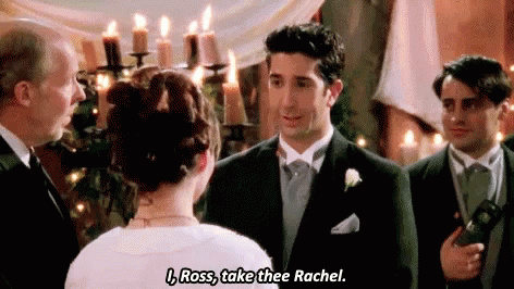 ross wedding